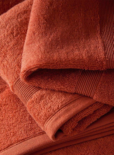 Braided border Turkish cotton towels